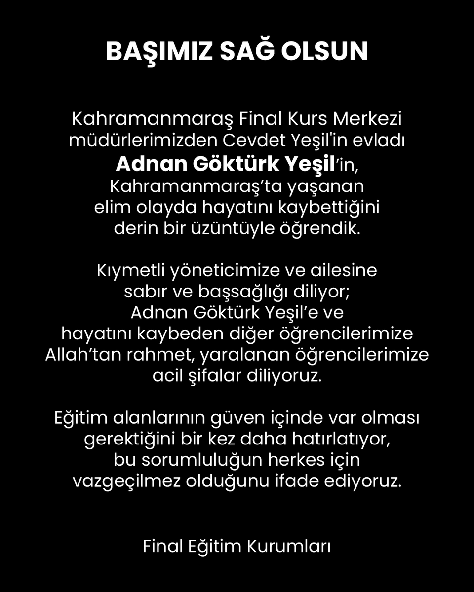 finalegitim's tweet photo. BAŞIMIZ SAĞ OLSUN... https://t.co/dT14eWjX6I