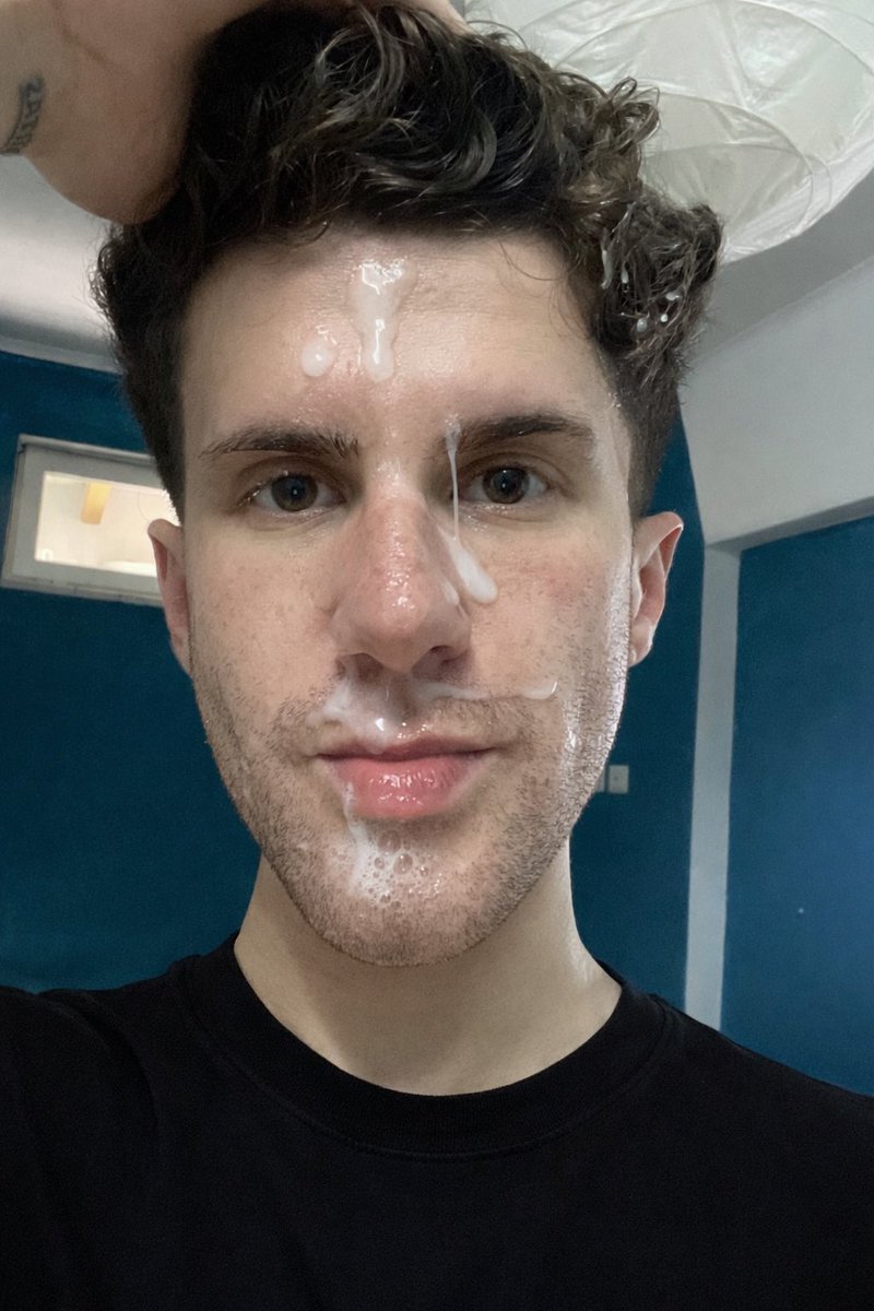 Gay Clothed Cum Facials tweet media