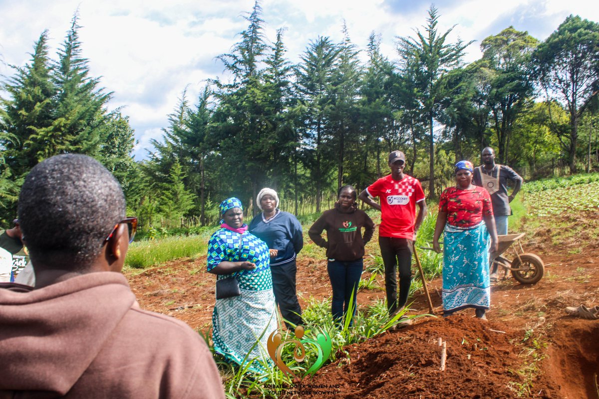 Langs030's tweet photo. Ancestral knowledge + sustainable forestry = empowered women and youth.   We especially want to give a special shout out to the Benonin women and youth group for donating this piece of land as a demo farm https://t.co/bHSQyYSW5N