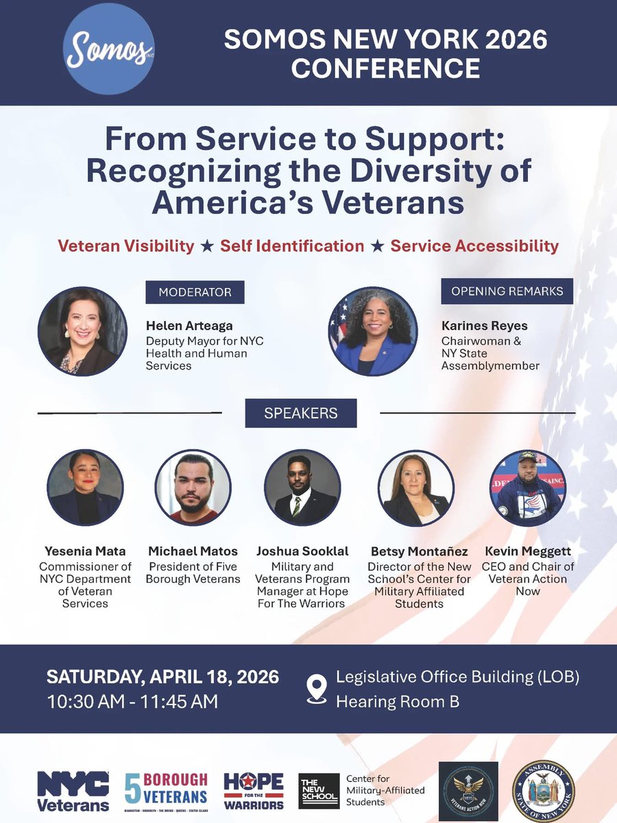 NYC Department of Veterans' Services tweet media