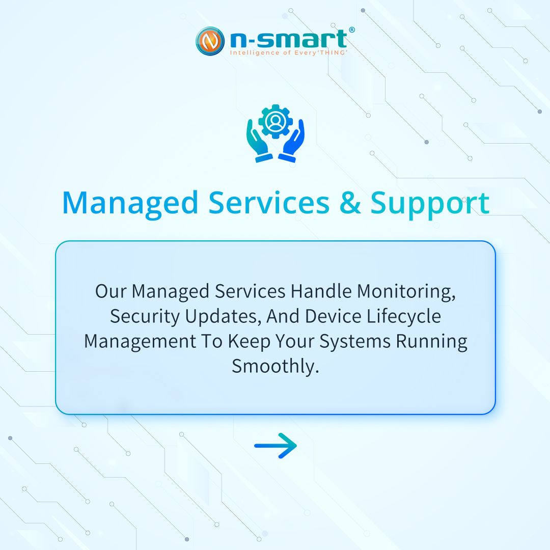 Nsmart_aiot_'s tweet image. Keep your grid running 24/7 ⚡

N-Smart’s Managed Services &amp;amp; Support ensures continuous monitoring, proactive updates, and expert assistance to keep your operations secure and reliable.

#ManagedServices #SmartGrid #Utilities #IoT #NetworkOperations #GridReliability
