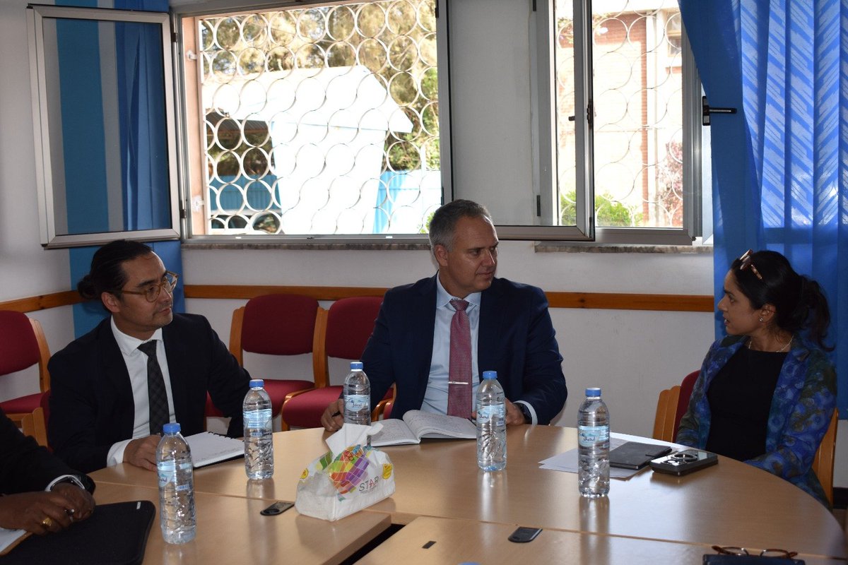UNinEritrea's tweet image. In Asmara, @UNinEritrea met with Canada’s Ambassador-designate to share insights on UN programmes and partnerships, and to explore strengthened collaboration in support of Eritrea’s national development priorities. #Eritrea #partnerships