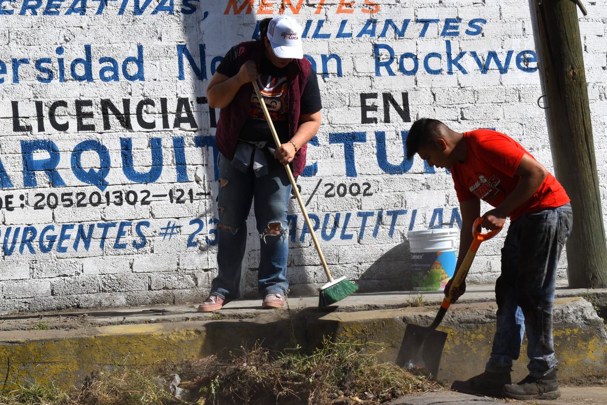 JÓVENES, PROTAGONISTAS PARA LOGRAR “TOLUCA SE PONE GUAPA” poderedomex.com/jovenes-protag…