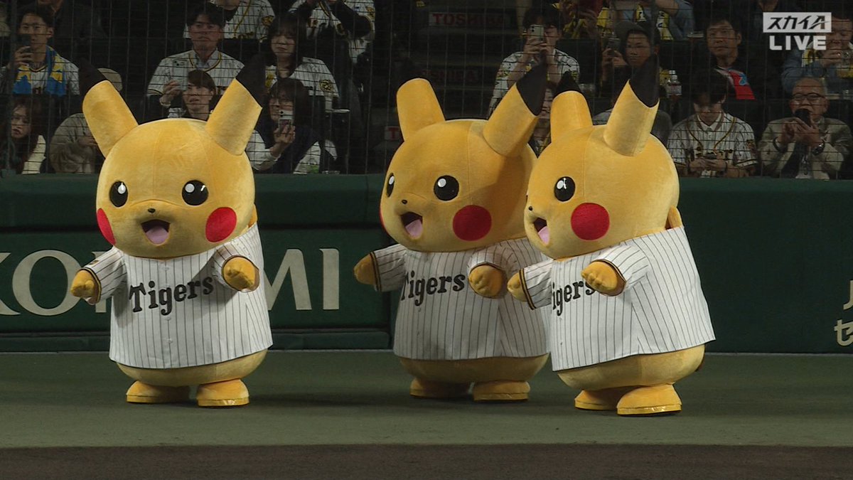 ピカチュウは最後まで働いてるのね