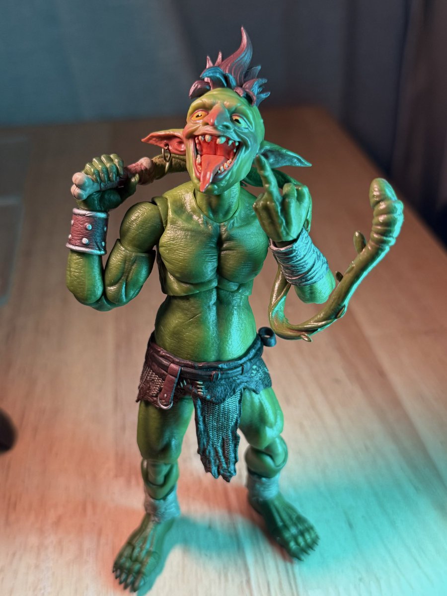 DaNieLDaddy2's tweet photo. HopDo Toys - Goblin 1/12 
Fucking Crazy figure 🤪 https://t.co/O5tOEUGxuy