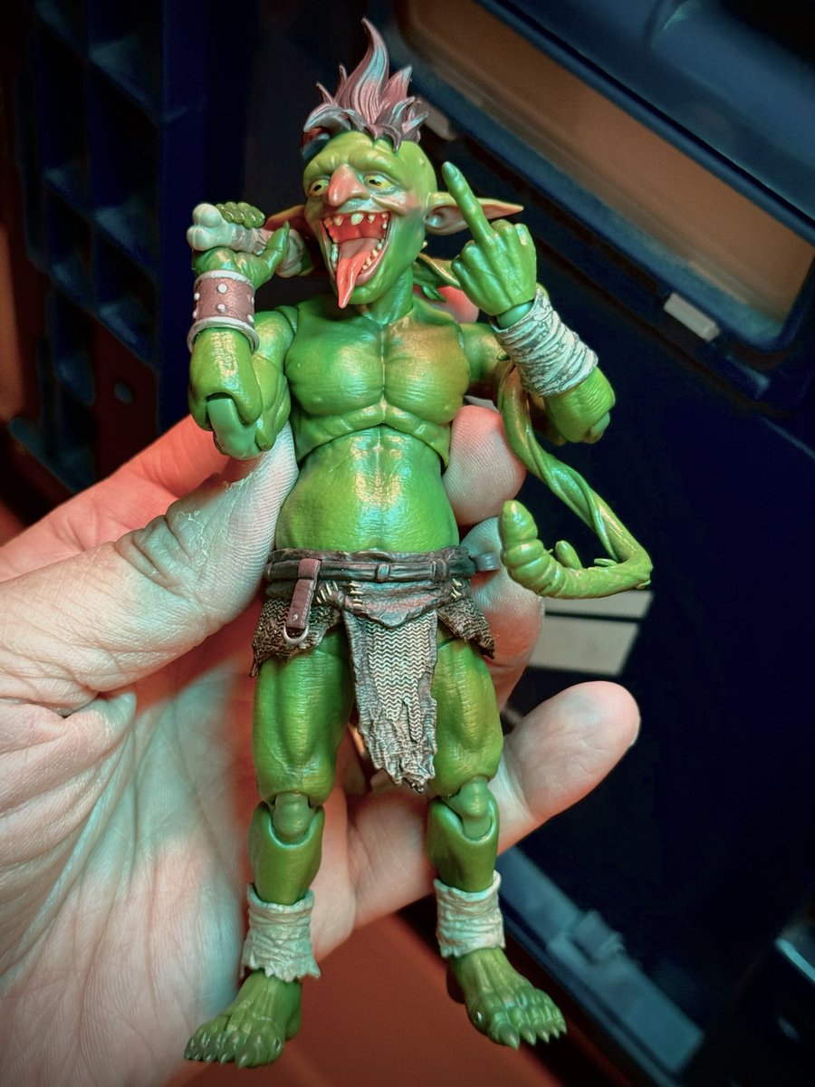 DaNieLDaddy2's tweet photo. HopDo Toys - Goblin 1/12 
Fucking Crazy figure 🤪 https://t.co/O5tOEUGxuy