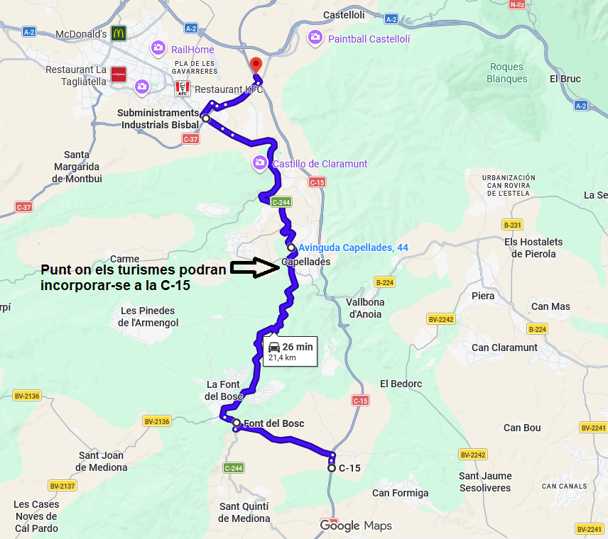 AjdeCapellades's tweet photo. Dues informacions de servei per la setmana vinent:

- Tall de llum el dilluns 20 d'abril de 8 a 13h.

- Tall a la C15 la nit del 20 al 21.

Tots els detalls a la web 👇

https://t.co/5W6DKsNtpB https://t.co/ob1bmZHPHE