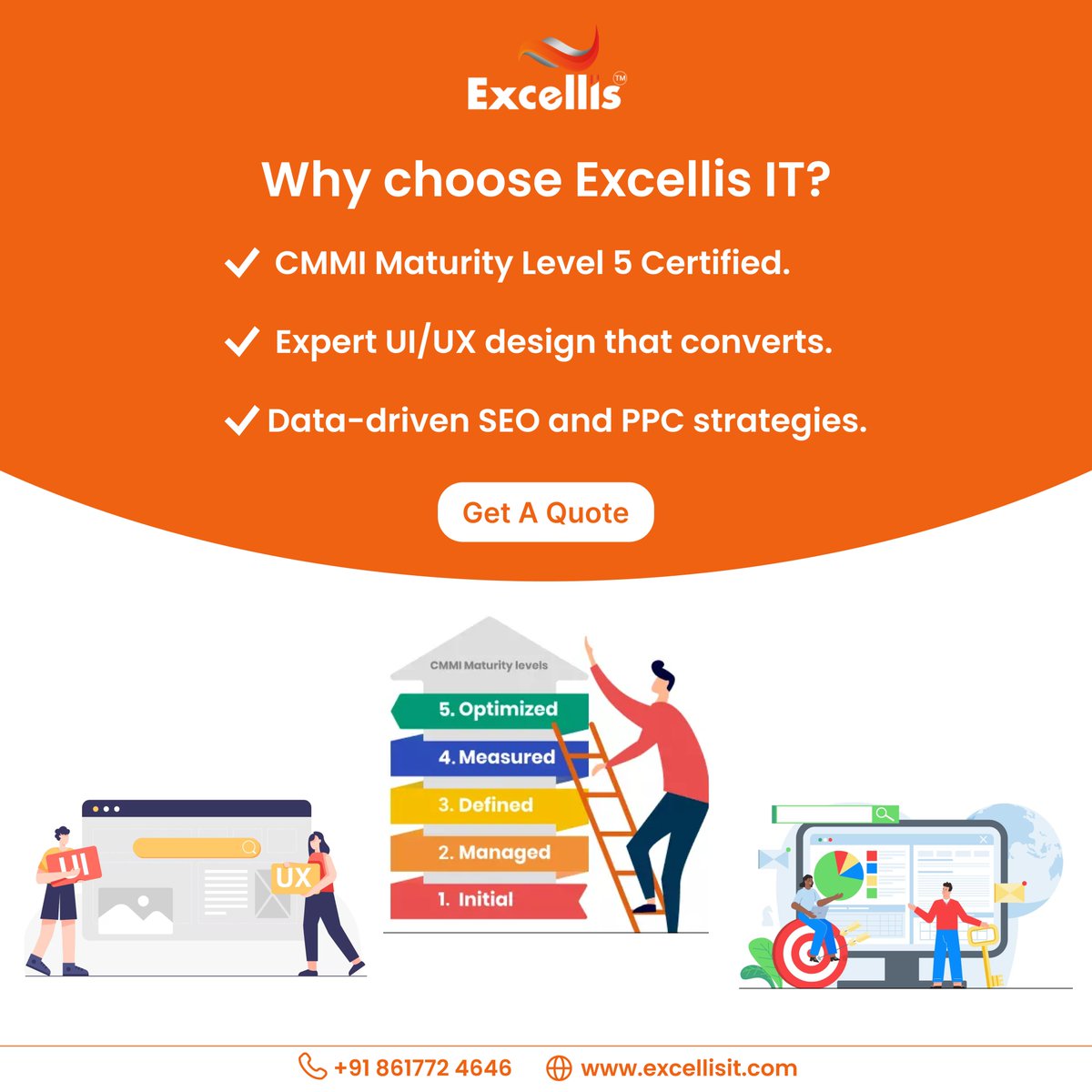 ExcellisIT's tweet photo. Is your website a digital brochure or a growth engine? 📷
In 2026, a "good-looking" site isn't enough. Your business needs a platform that:
📷 Converts visitors into loyal customers.
📷 Scales as fast as your ambition.

📷 Get a FREE consultation today! https://t.co/LRuMrKgdpv