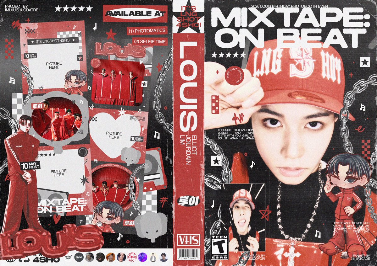 ၊၊||၊ 𝗠𝗜𝗫𝗧𝗔𝗣𝗘: 𝗢𝗡 𝗕𝗘𝗔𝗧 ၊၊||၊

Louis Birthday Photobooth Event 
by <a href="/iml0uis/">𝗱</a> &amp; <a href="/odatde/">orion! ★</a>

🎤︎︎ 𝗦𝗘𝗟𝗙𝗜𝗘 𝗧𝗜𝗠𝗘, 𝗣𝗛𝗢𝗧𝗢𝗠𝗔𝗧𝗜𝗖𝗦 
🎤︎︎ 𝟮𝟰.𝟬𝟰 - 𝟭𝟰.𝟬𝟱

『 Strike a Pose. Stay on Beat 』

Design Sponsored by <a href="/StudioOfOri/">Ori Studio 🎟️ | close comms</a>

#LouisonBeat #LouisDay #루이