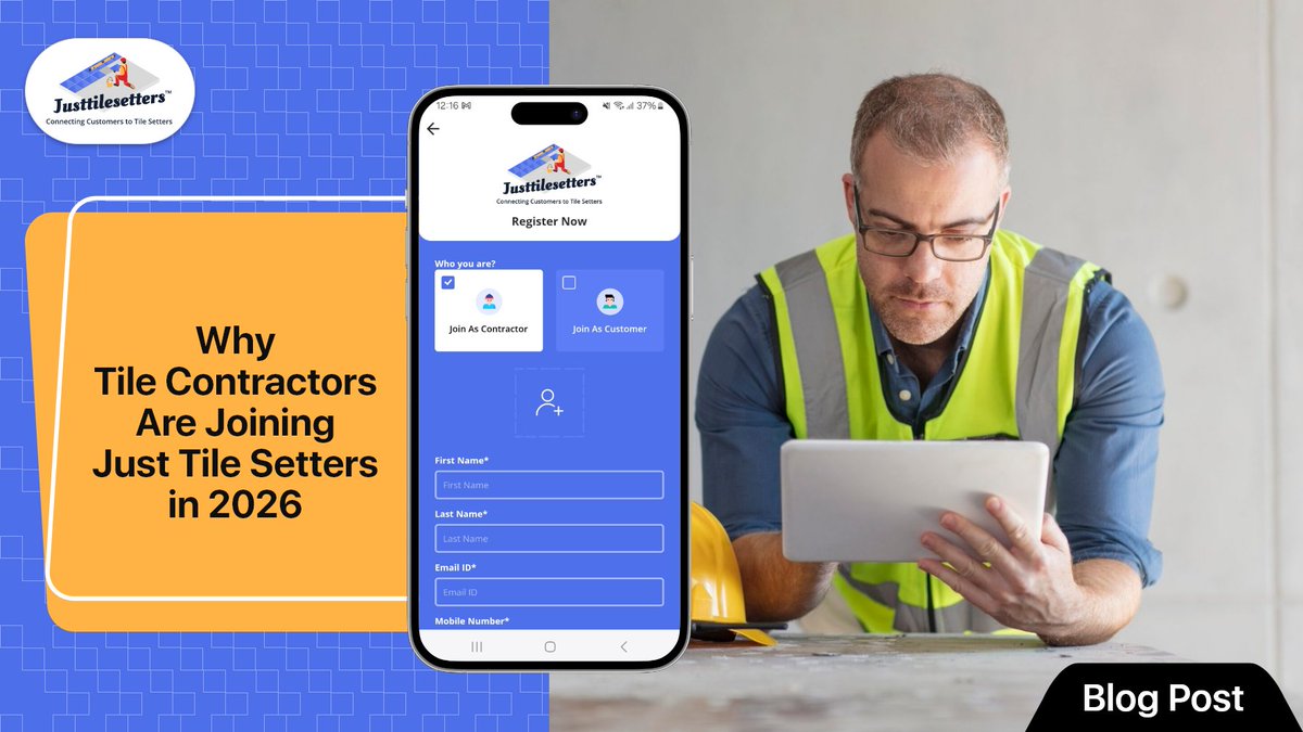 justtilesetters's tweet photo. It’s all about being visible where customers are searching.

That’s why more professionals are joining Just Tile Setters in 2026—
More exposure. More calls. More jobs.

Read the full blog to see why.
https://t.co/8sqAcUgKne

#TileBusiness #ContractorSuccess #ConstructionIndustry https://t.co/kZh87AQUCL