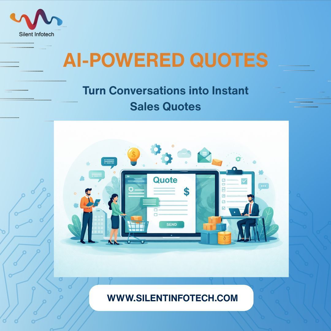 silentinfotech's tweet image. B2B buyers don’t wait anymore - they expect pricing instantly, not after days of back-and-forth. ⏳

AI-powered conversations are turning chats into real-time quotes, closing deals faster than ever. 🤖

🔗 buff.ly/ILz6hPt

#AIinSales #ConversationalAI #ERP #SilentInfotech