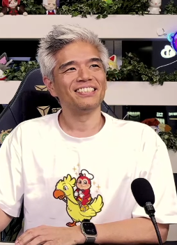 Is that...Jollibee riding a chocobo...?