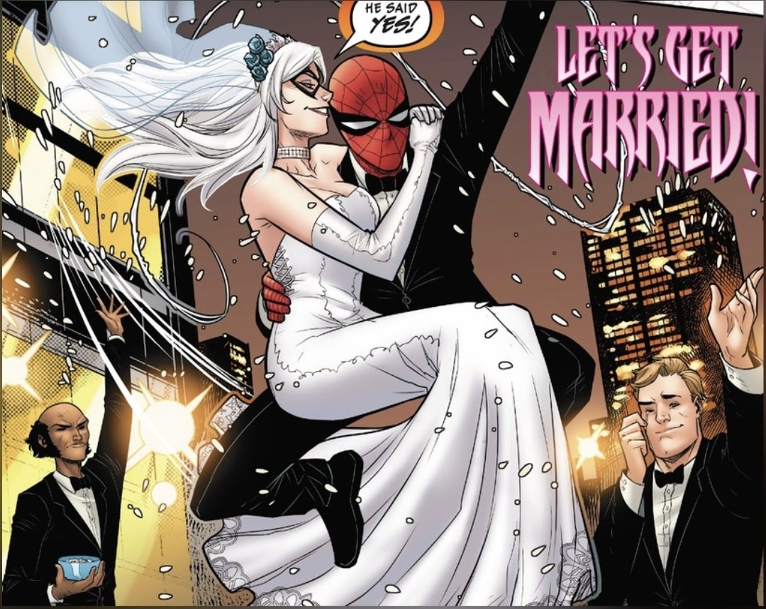 Spider-Man x Black Cat tweet media