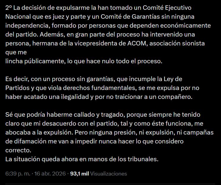 Sistema 161 tweet media