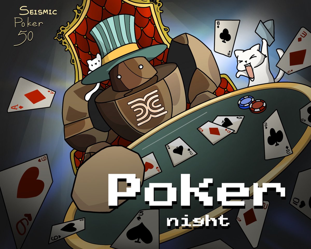 Ready to battle it out at the poker table? 

👀♥️♠️♣️♦️🃏🃏🃏

<a href="/SeismicSys/">Seismic</a> 
<a href="/NoxxW3/">Noxx</a> 
<a href="/xealistt/">Xealist</a> 
<a href="/heathcliff_eth/">Heathcliff</a>