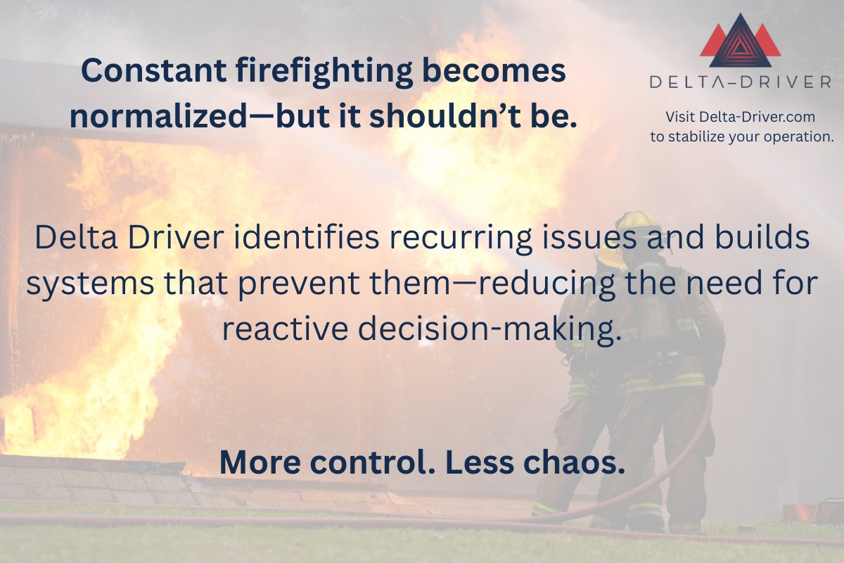 ManringPaul's tweet image. Reactive operations create unnecessary cost and stress.

Learn more: delta-driver.com

#OperationalExcellence #SupplyChain #ContinuousImprovement #Manufacturing #DeltaDriver