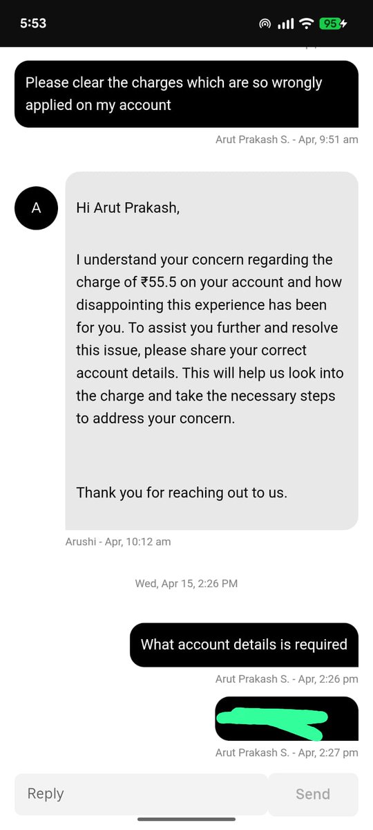 arutprakash2000's tweet image. Hey @Uber, I haven’t used your app in years, yet you just charged me ₹55.50 for nothing. On top of that no response from support. You're now taking money directly from my account? This is daylight robbery. Extremely disappointed. #UberScam #BadService #UberIndia