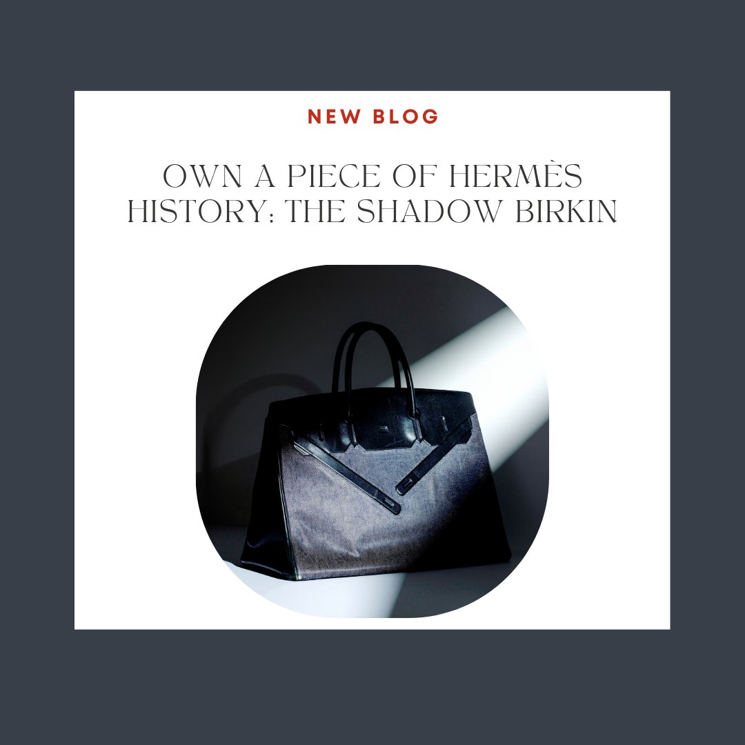 FellowsAuctions's tweet photo. Some Hermès bags are instantly recognisable, while others require a closer look, the Shadow Birkin definitely falls into the latter. Created by Hermès, this design takes the classic Birkin shape and reimagines it in a much more subtle, contemporary way.

https://t.co/QJe3qH6eHN https://t.co/R2RSeHPHZ7