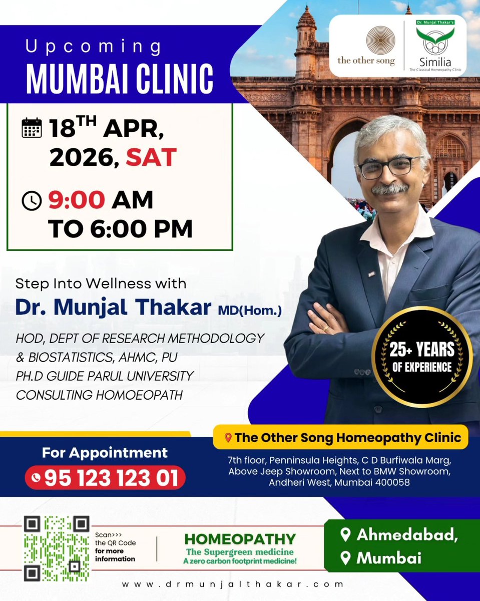 Prof. Dr. Munjal Thakar (@munjalt) / Posts / X