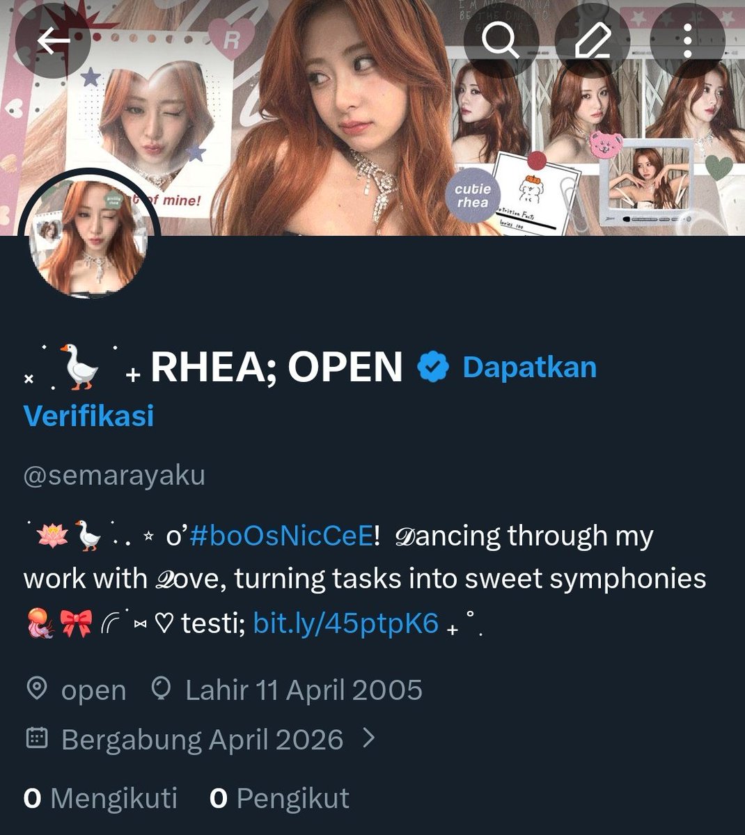 ⸼ ࣪ ׅ🪿 ׄׄ 𝅄 RHEA tweet media