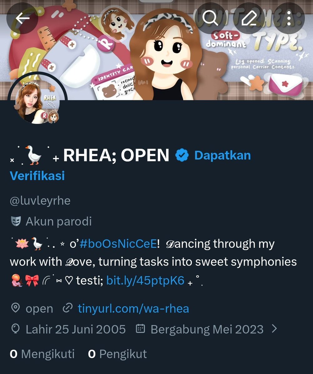 ⸼ ࣪ ׅ🪿 ׄׄ 𝅄 RHEA tweet media