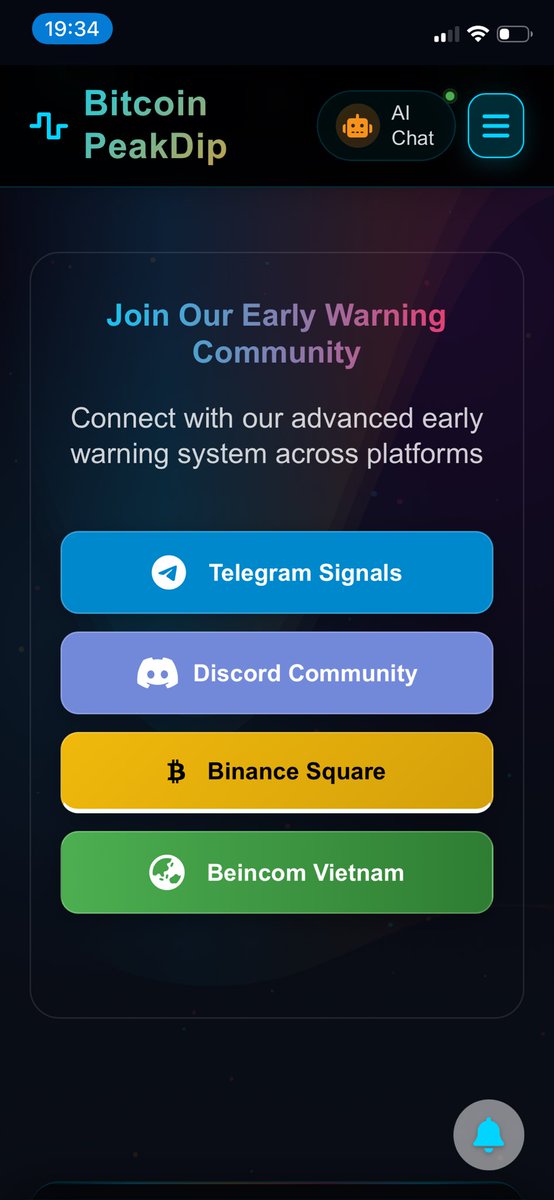 bitcoin_peakdip's tweet photo. Very friendly App with AI https://t.co/qfJw9KJcUK