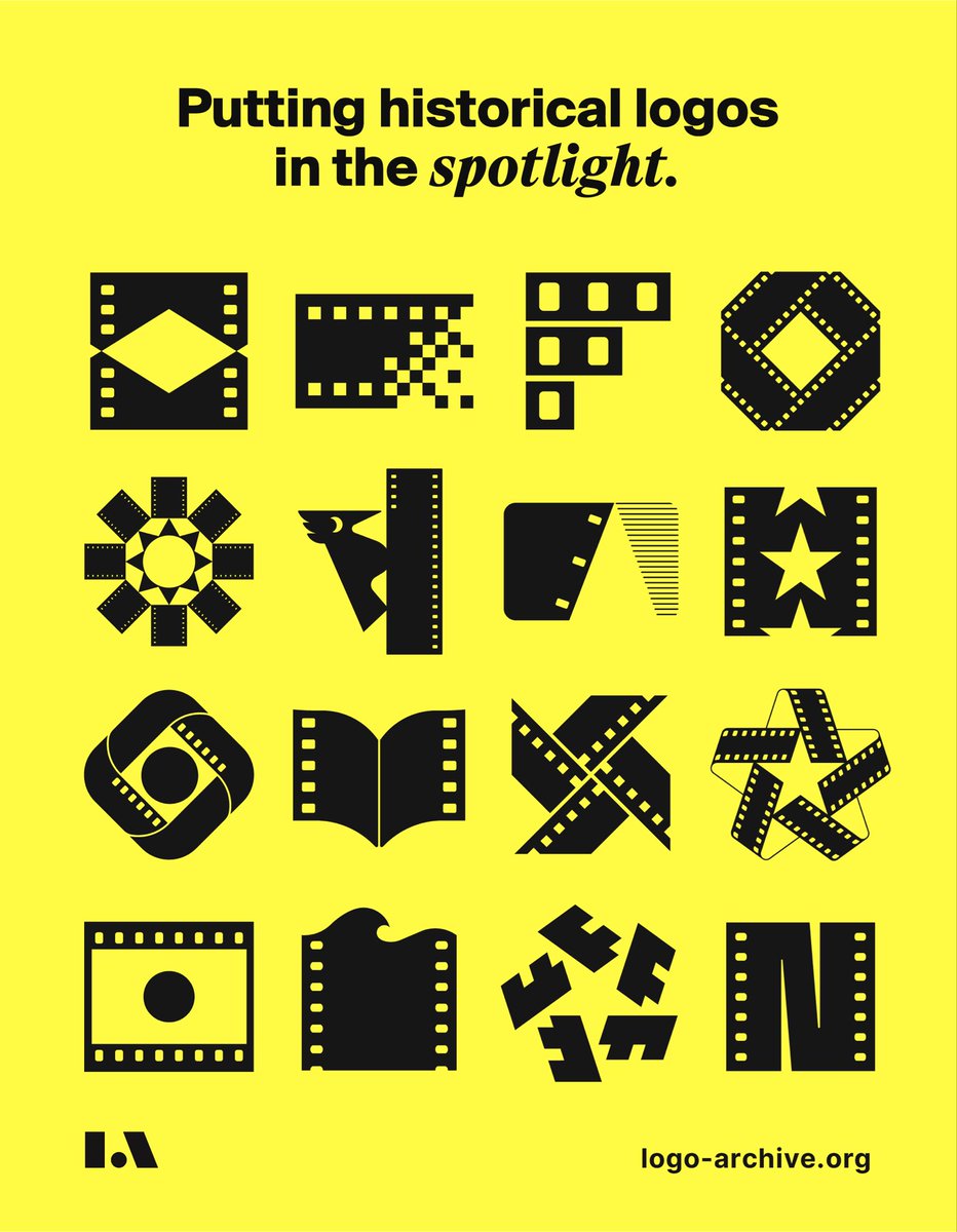 LogoArchive's tweet image. Loving pulling together all these collections. Format is based on a Kuwayama - Discover more historical logos at logo-archive.org

#logos #branding #symbols #logoarchive