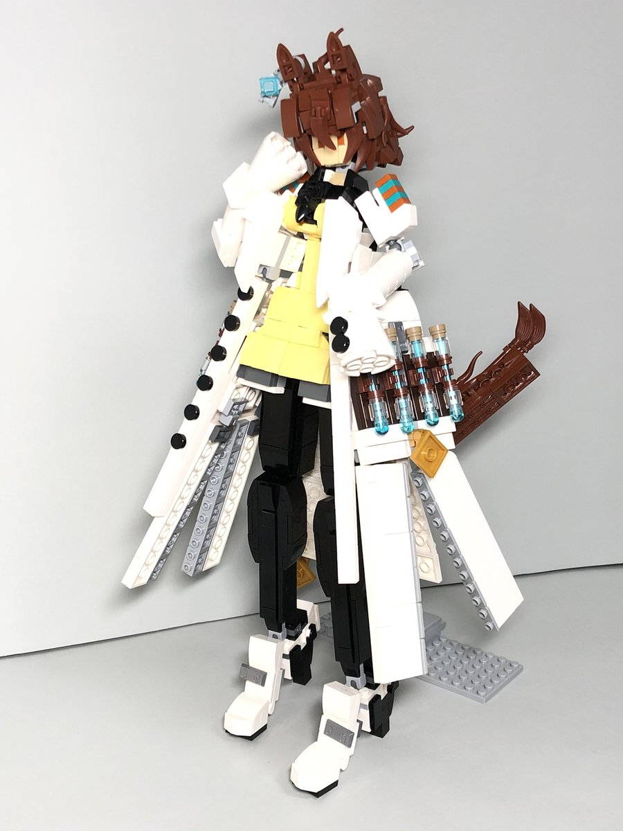 nananichibonze's tweet image. アグネスタキオン

#ウマ娘
#umamusume
#LEGO