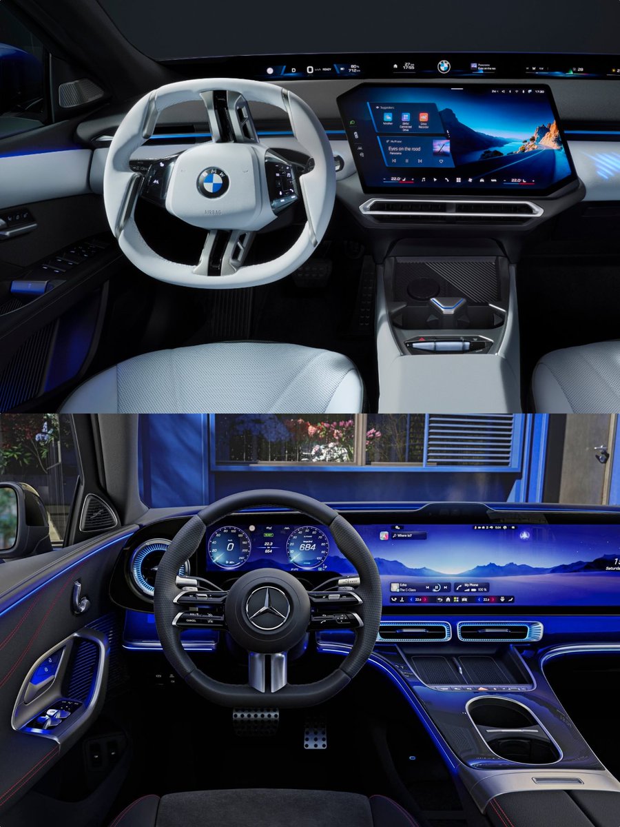 murattosunMSE's tweet image. İÇ MEKAN TASARIMINDA HANGİSİ HAKLI ÇIKACAK? 
BMW 3 mü? Mercedes C mi?
Zaman gösterecek.
.
Haber, reklam. #BMW #Mercedes