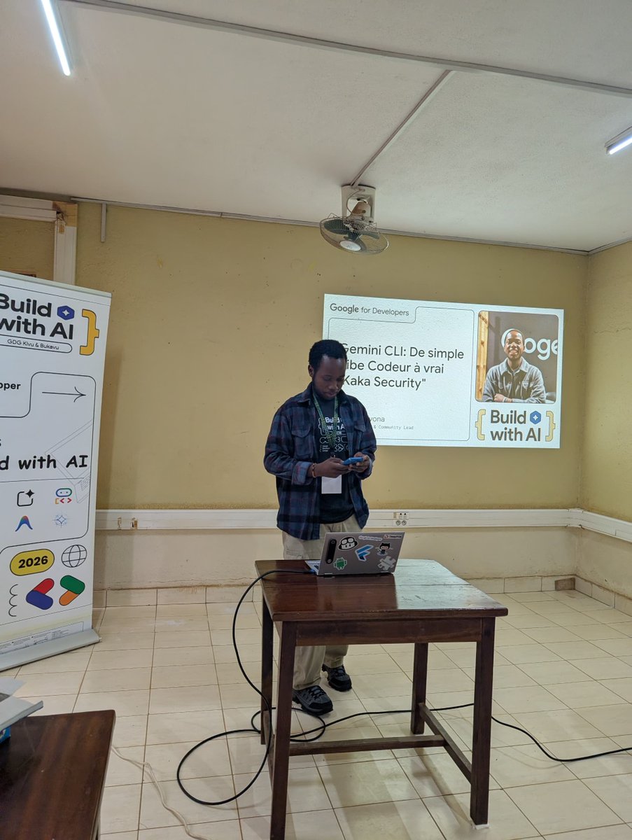 GDG Kivu #BuildWithAIKivu2026 tweet media