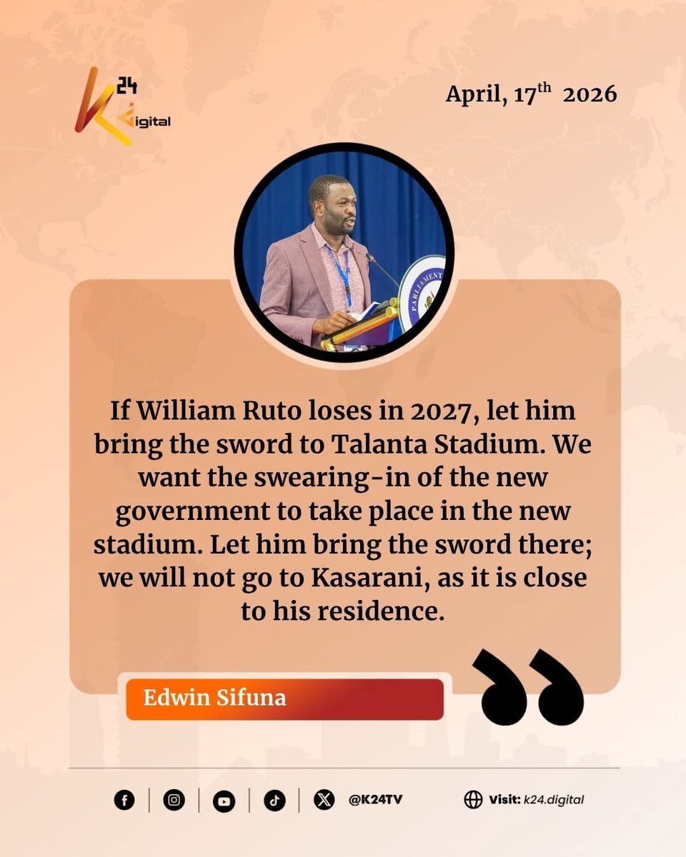 Hon Sam Atandi tweet media