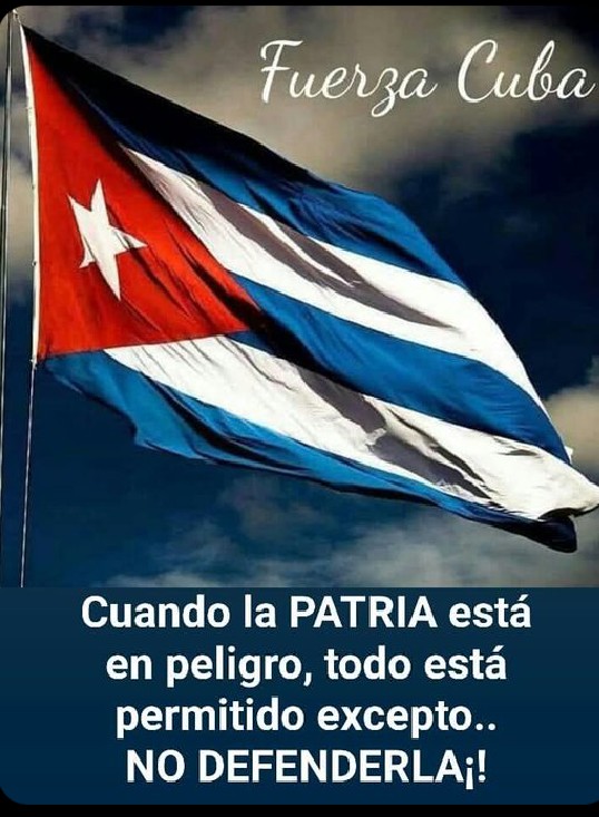 <a href="/PartidoPCC/">Partido Comunista de Cuba</a> Apoyamos la declaración del Gobierno Revolucionario de #Cuba
¡Viva la Revolución Cubana! #PatriaOMuerteVenceremos
