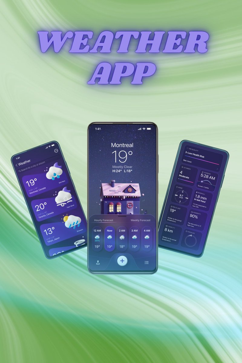 saqibalifd's tweet image. ⛅ Just built a Flutter Weather App UI!

Sleek design • smooth UX • fully responsive
Clean code built for performance &amp;amp; aesthetics 🎨

🔗 patreon.com/posts/exclusiv…

#Flutter #WeatherApp #UIDesign #ResponsiveDesign #SaqibAliFd