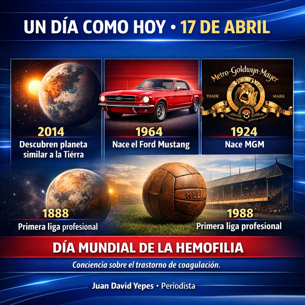 Juandayepes's tweet photo. Un día como hoy 17 de abril https://t.co/K9UjwTlabB