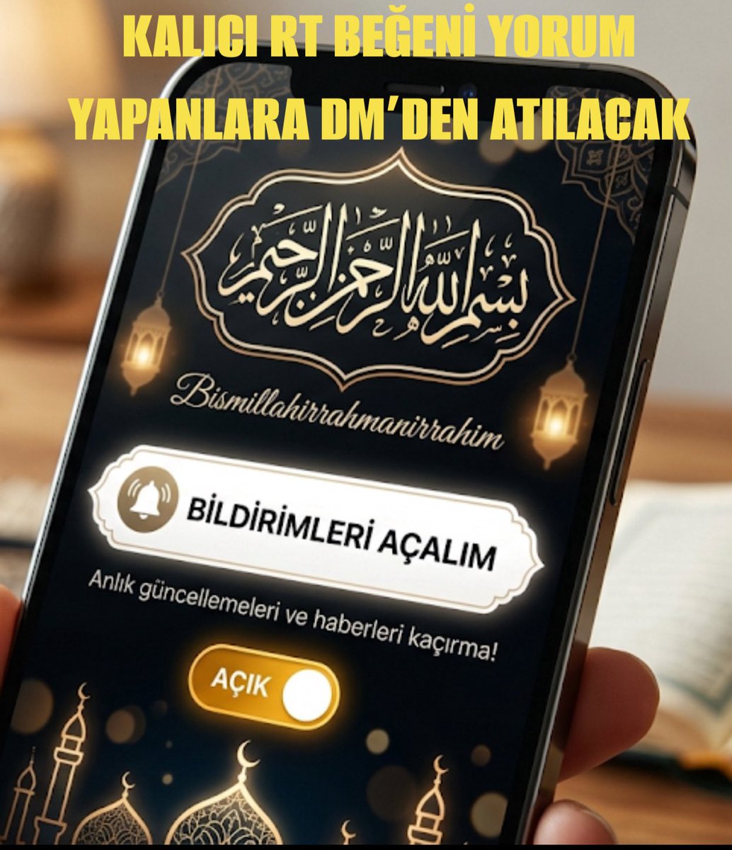 MelikSah571's tweet photo. BESMELE-İ ŞERİF

“İki özel Besmele-i Şerif Tertibi”

Besmele-i Şerif ile hacetlerin biiznİLLAH kabulü ile Şifa niyetine hazırlanan *VEFK*İ 👇

“Görseli okuyalım lütfen.” https://t.co/OKusayIkeH