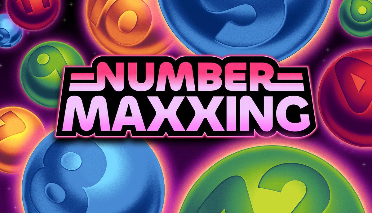 Some logo/key art work I did for #NumberMaxxing has gone live! store.steampowered.com/app/4596870/🔵🟢🔴🟣

#indiedev #indiegames #indiegame