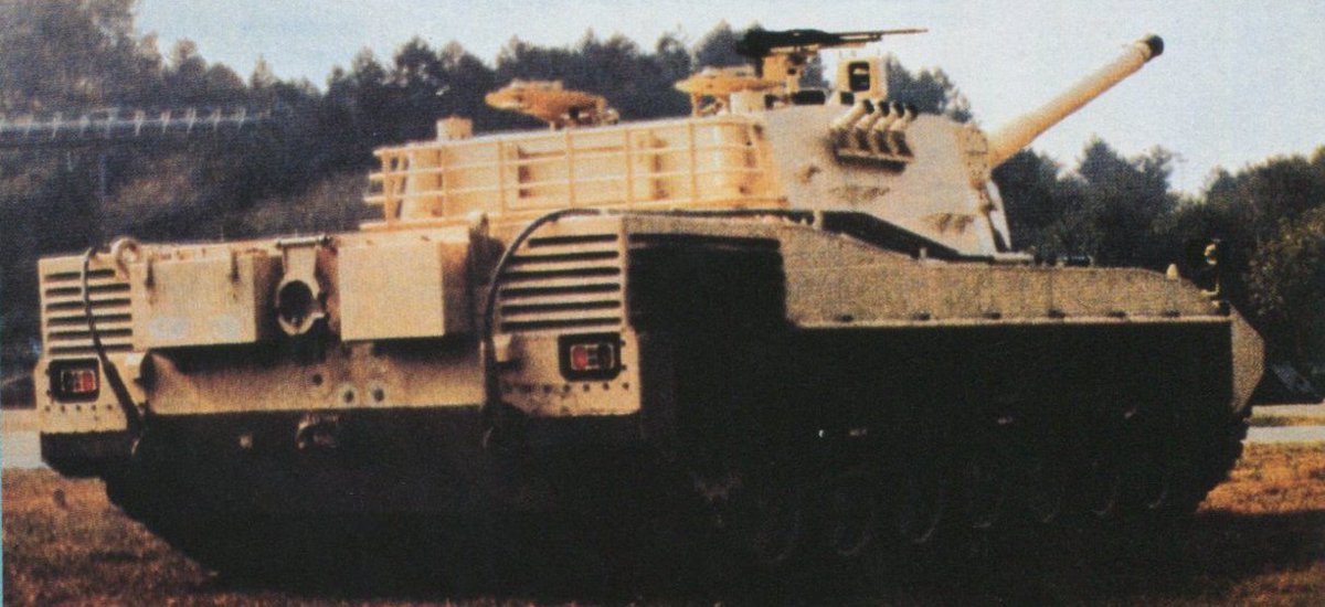 The OF-40 Mk1 prototype was tested at OTO Melara facility in 1980. It ...