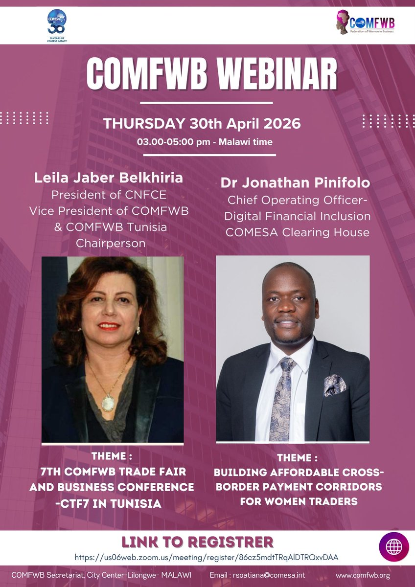 Comesa Federation for Women in Business tweet media