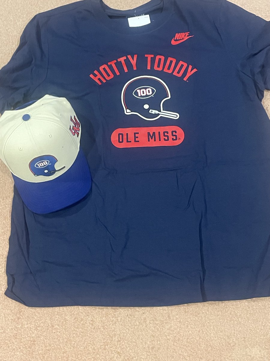 coachnuke3230's tweet photo. Went full retro, 1969 , 100 years of college football when I became a Ole Miss fan. Ultimately it lead  to graduating with Bachelor’s degree and Masters Degree from OM. Not bad at that time a kid from NY https://t.co/BWlsPsOgNu