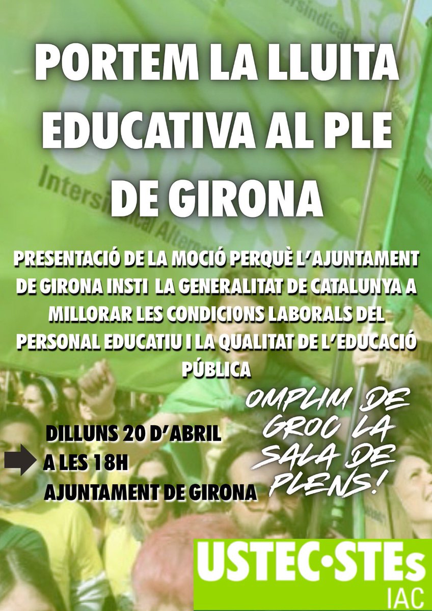 USTEC_Girona (@ustec_girona) on Twitter photo 