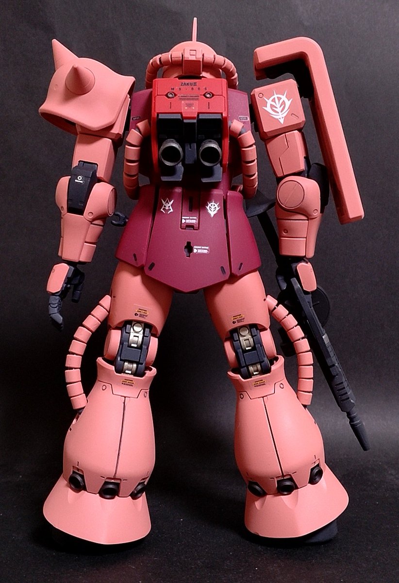MG 1/100
シャア専用ザク Ver.2.0を
エアブラシ、筆、マーカー
などを使い全塗装して
作りました。
普段HG計りで久々に
MG作ったので
作り応えありました。
完成して良かった。
#ガンプラ #MG
#シャア専用 #ザク
#機動戦士ガンダム
#ガンプラ好きと繋がりたい
#ガンプラの画像貼るとRTされると聞いて