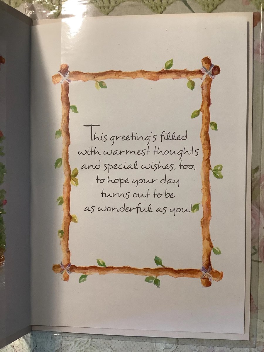 WatsonsVintage's tweet image. NEW LISTING and Only TWO Available at just ££.50 each (+P&amp;amp;P)!!! RARE 1990s Vintage Birthday Card with ADORABLE 'Gardener' Bear Design Inside and Out - Sweet Verse Inside - Cute Nostalgic Card for a Friend etsy.me/4vGdRPa via @Etsy #VintageCards #BirthdayCards