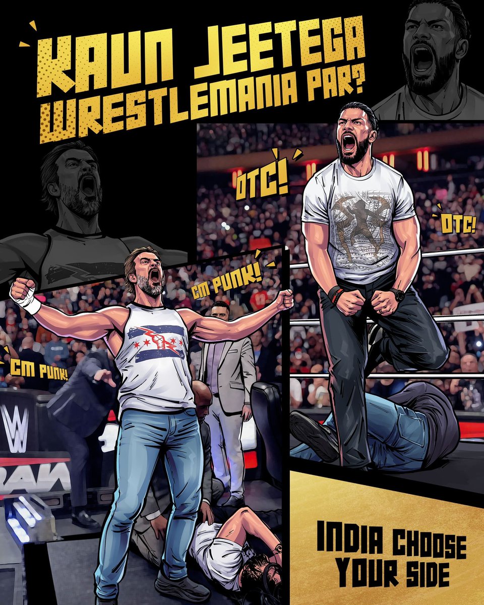 WWE India tweet media