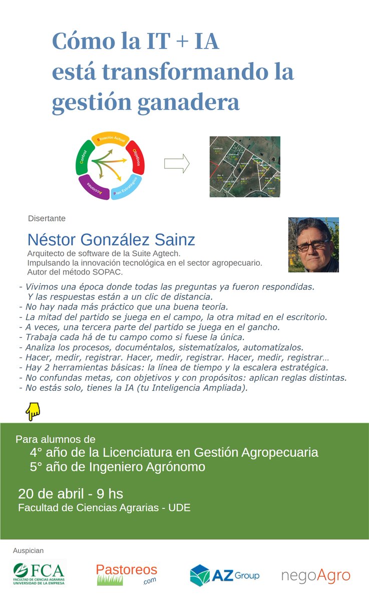 agrotips_'s tweet photo. @AgroConceptos Excelente post. Felicitaciones y sobre todo gracias por compartir las experiencias y las reflexiones!
Contacta a este disertante que anda por un camino similar, tal vez puedan generar sinergia. https://t.co/xJbUNCXtuE