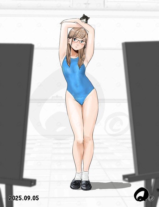 モデルさ～ん、動かないで～🖐️ 