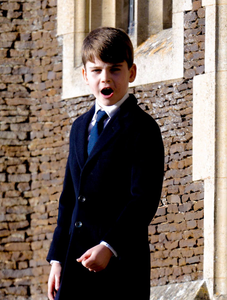 royalchildren_'s tweet image. Prince Louis of Wales attends the Christmas Morning Service, at St Mary Magdalene's Church in King's Lynn, England 🎄-December 25th 2025.
.
📷 : Samir Hussein/@GettyImages
.
#PrinceLouis #England