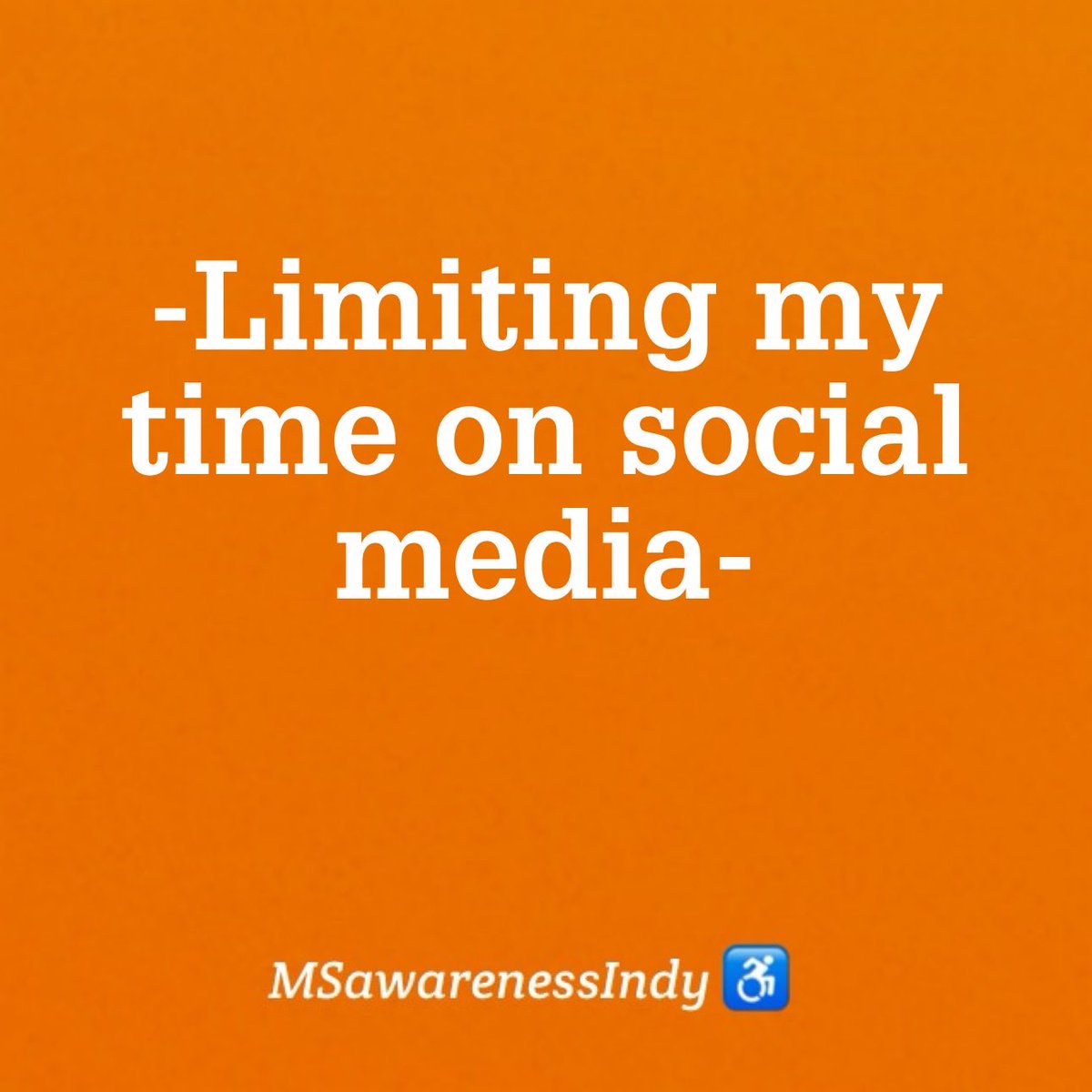 @msawareness ♿️ ♻️🎗️ tweet media