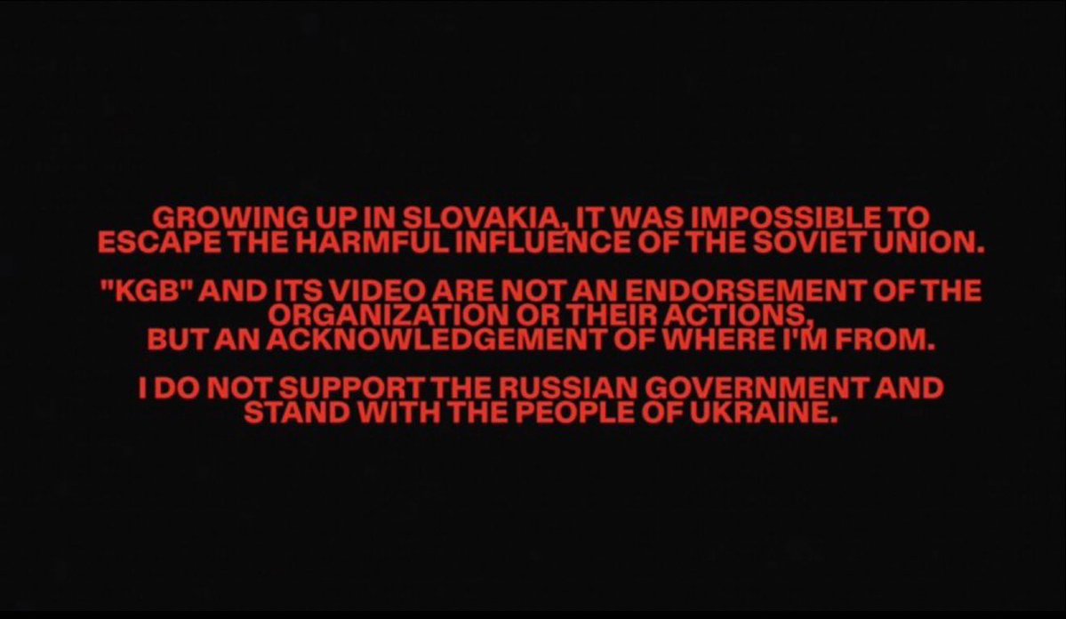 ADÉLA has released the music video for “KGB.”

Watch: youtu.be/zxs0N9_94Zs?si…