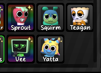 fruitstorre's tweet image. Notice how there is an empty spot next to yatta?

this is because qwel is planning to add the LAST TOON IN THE GAME whose name will start with the letter Z... #StayTuned For #DandyNews