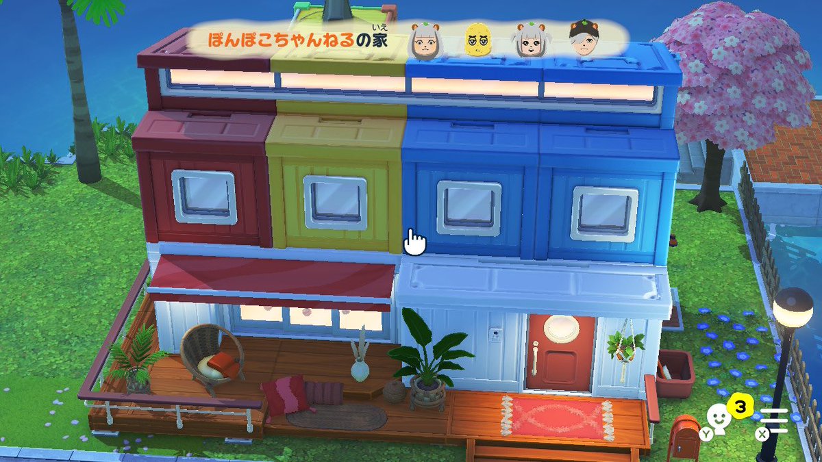 ぽんぽこちゃんねるハウス来た〜